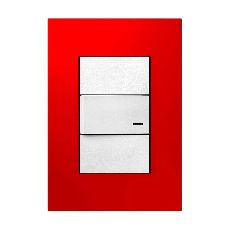Tapa Platinum 5 X 10 CM. 3 Modulos Rojo — foto 1 de 1