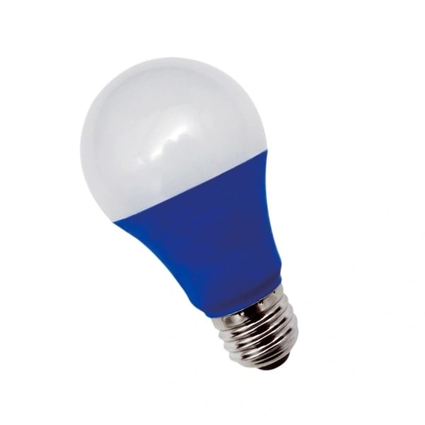 Lampara LED 3 W. E27 Azul A60 — foto 1 de 1