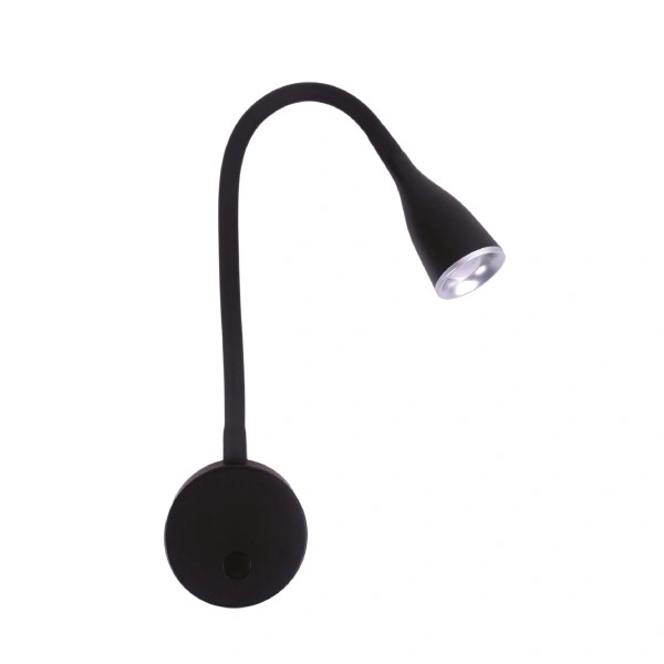 Velador LED 5 W. P/Pared Negro — foto 1 de 1