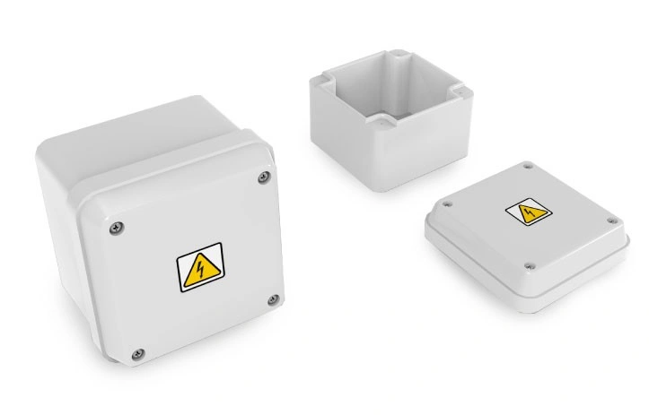 Caja Paso Estanco Blanca 90 X 90 X 75 — foto 1 de 1