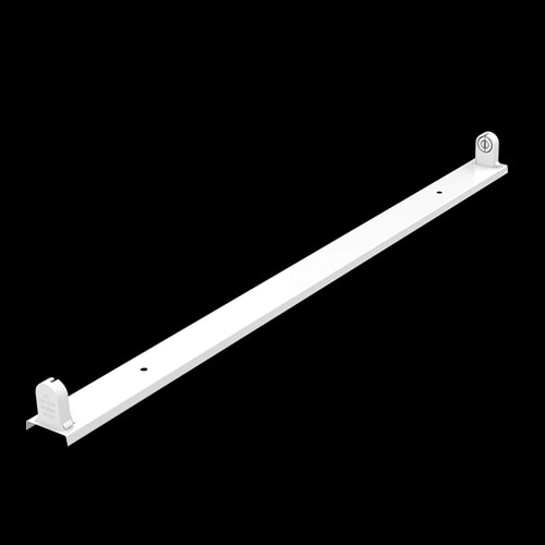 Liston LED 1 X 9 W. Crpo Metal Esmal. Bco — foto 1 de 1