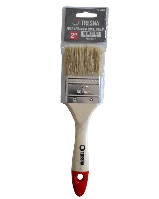 Pincel Cerda China Mango Madera De 2 " — foto 1 de 1
