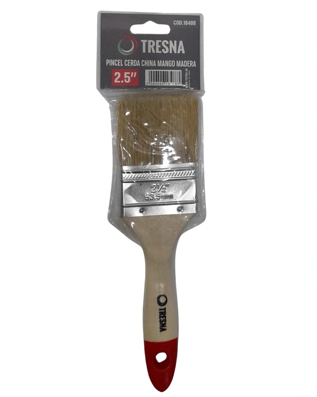 Pincel Cerda China Mango Madera De 2 1/2 — foto 1 de 1