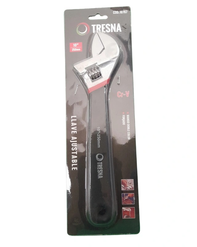 Llave Ajustable Cr-V Mango Soft 10" — foto 1 de 1