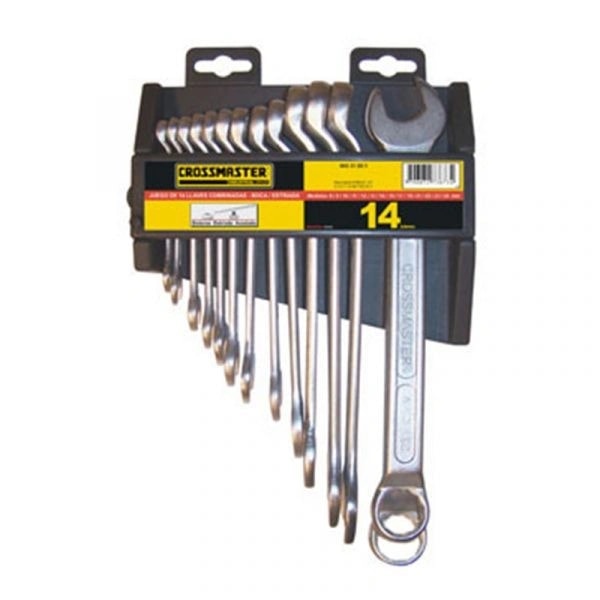 Jgo. 11 Llaves Comb. Aco. Pulg. "Cross"- 5 — foto 1 de 1
