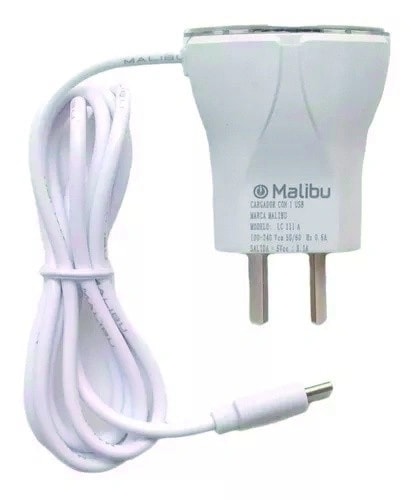 Cargador Carga Rap.1 USB Home Tip. C 3.1 Malibu — foto 1 de 1