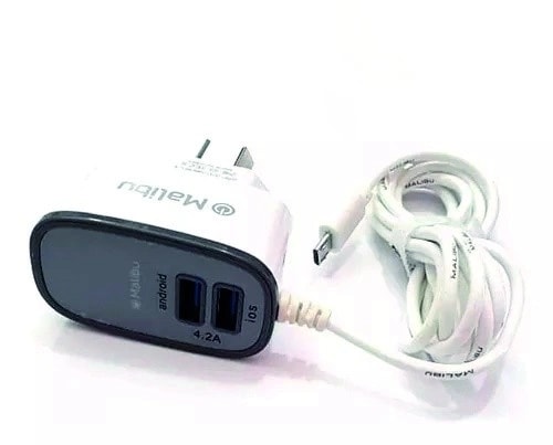 Cargador Carga Rap.2 USB Ios/Android Ficha V8 — foto 1 de 1