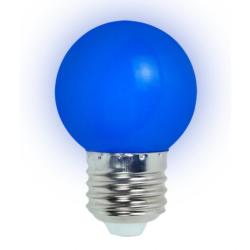 Lampara LED Gota 1 Watts E27 Azul — foto 1 de 1