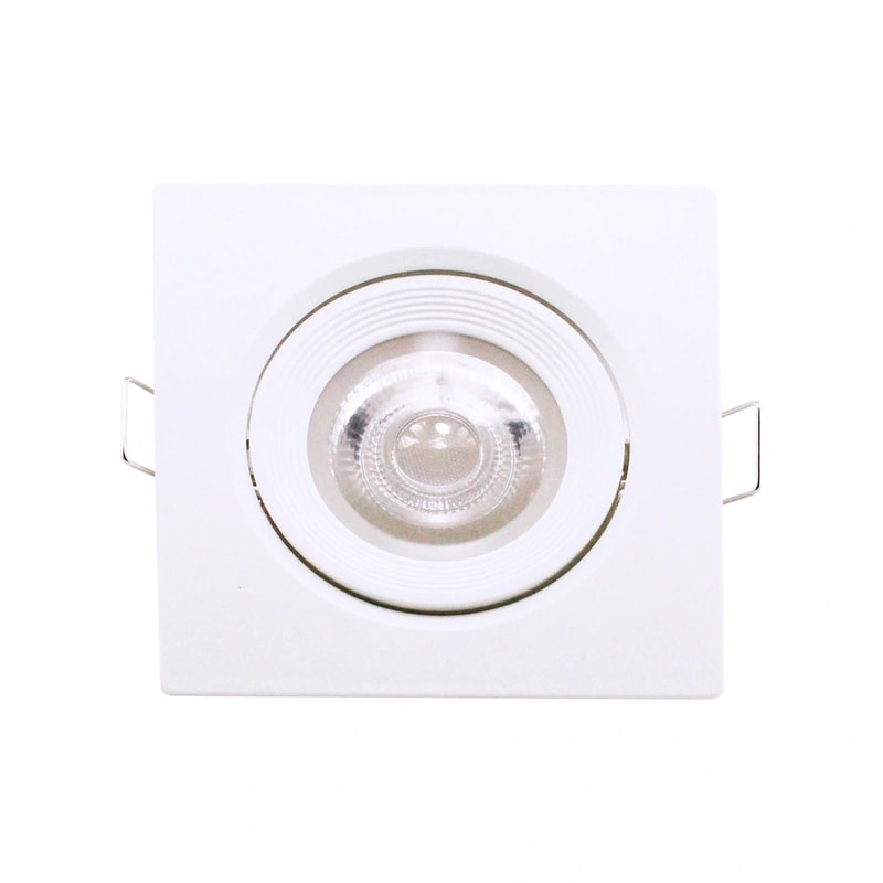 Spot Fenix Cuadrado Blanco MR11 3 Watts Luz Calida — foto 1 de 1