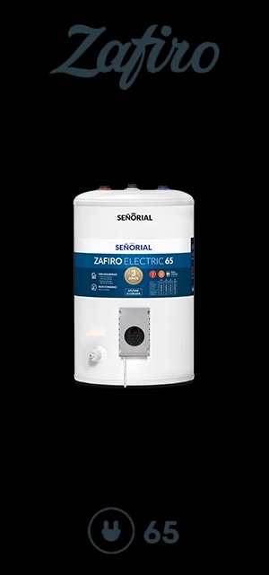 Termotanque Electrico 65 Lts. "Señorial" Zafiro — foto 1 de 1