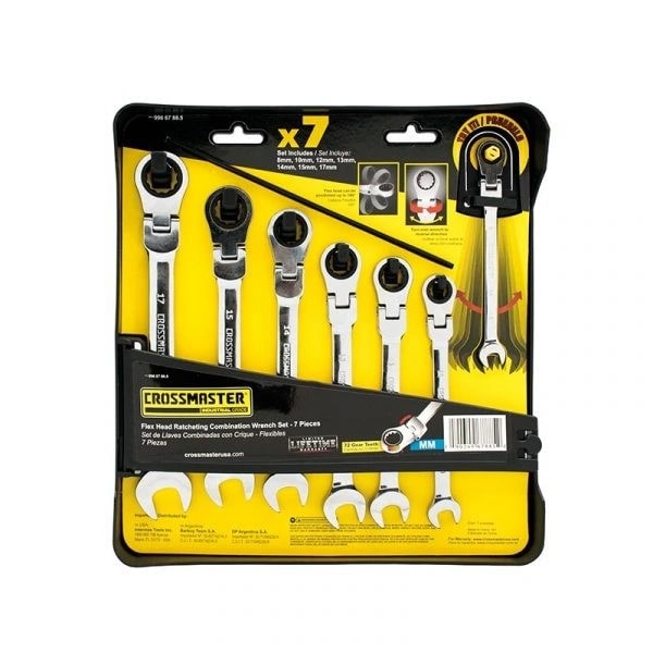 Set Llaves Crique Flexibles 7PCS-MM-9966788.5"Cross"- — foto 1 de 1